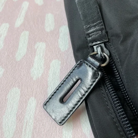 Prada Nylon Vela Nero Small Tote Bag with  Lock Black - Picture 11 of 16